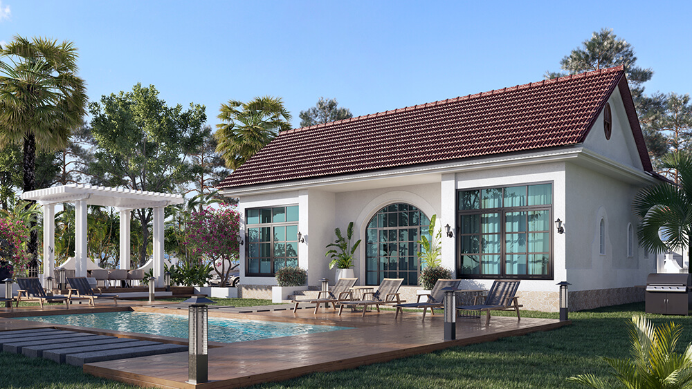 Vaitarna Farm Villa — Back View